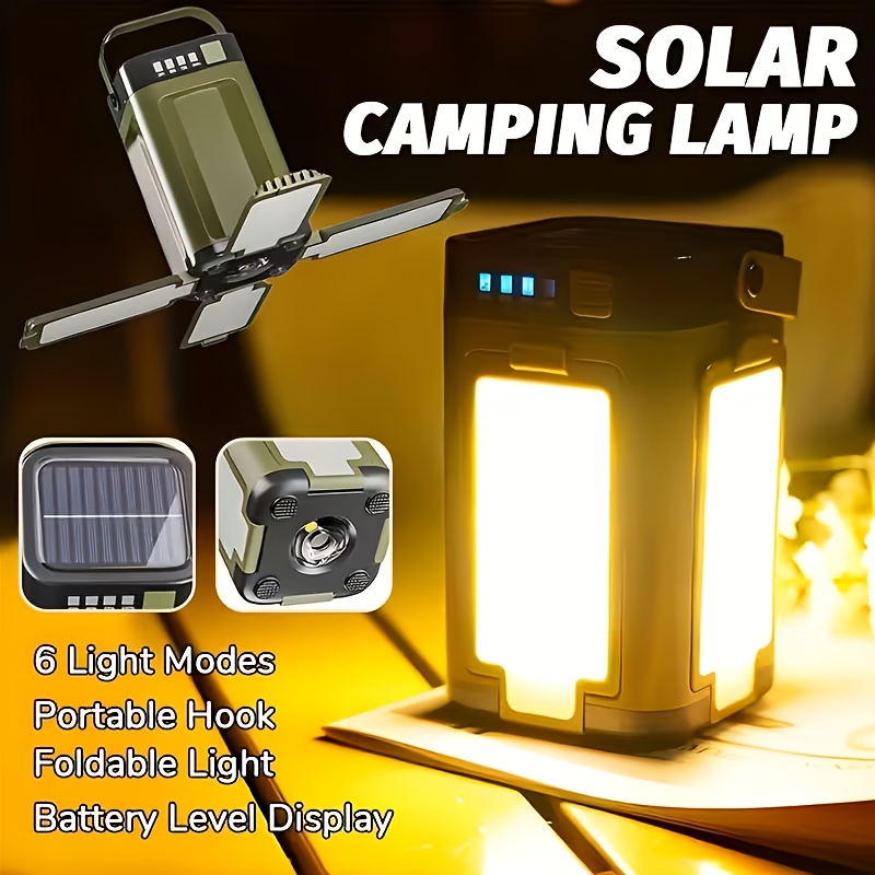 Outdoor Lighting Bulbs - Güneş Enerjili Taşınabilir Kamp Lambası Güneş