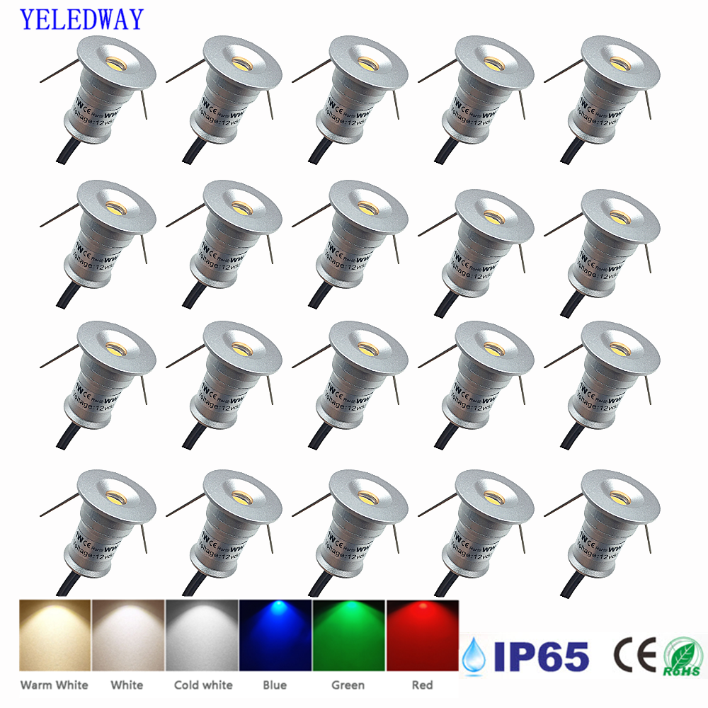 Outdoor Lighting Under Roof - 1W Küçük Downlight Gömme Tavan Dış