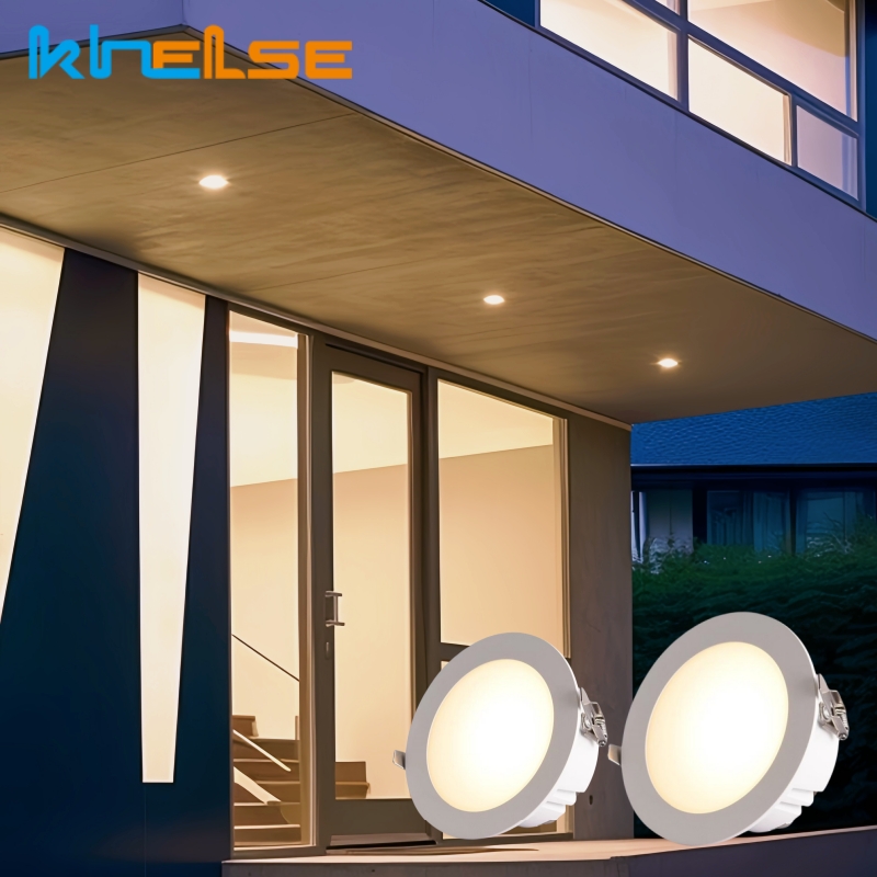 Outdoor Lighting Under Roof - Dış Mekan LED Su Geçirmez Downlight'lar