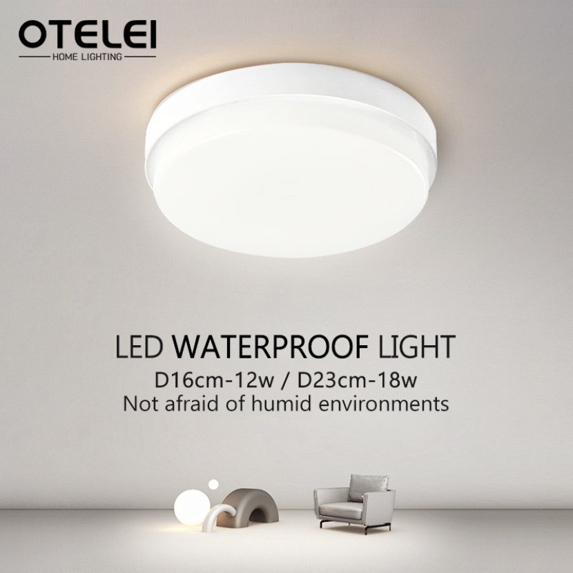 Outdoor Lighting Under Roof - Modern Banyo LED Tavan Işık Dış