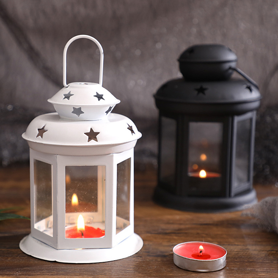 Outdoor Lighting Manufacturers - Asılı mum lamba süsü cam fenerler
