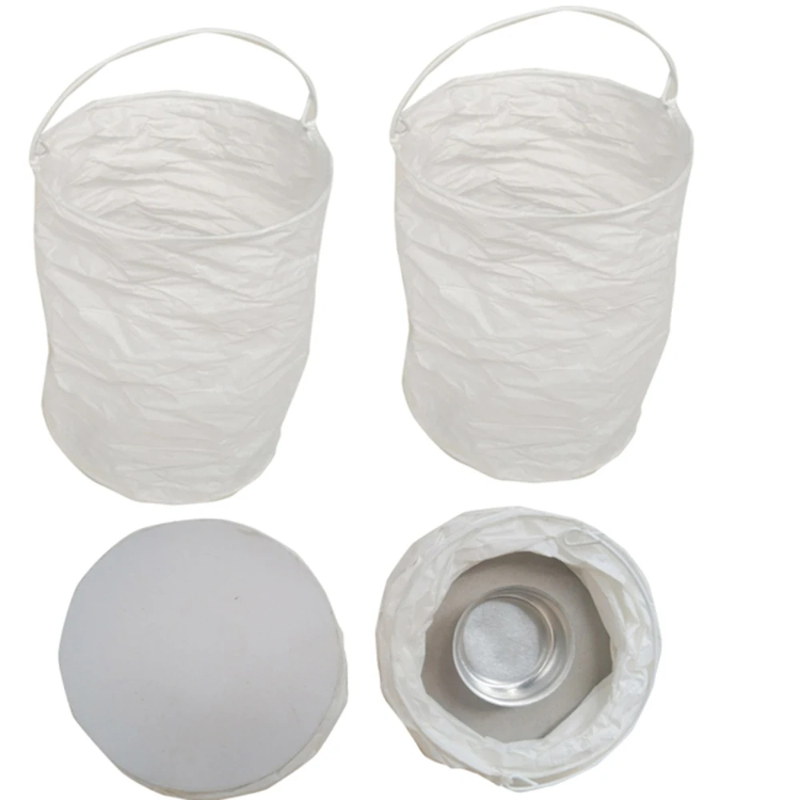 Outdoor Lighting Manufacturers - 4 adet DIY Beyaz Düz Kağıt