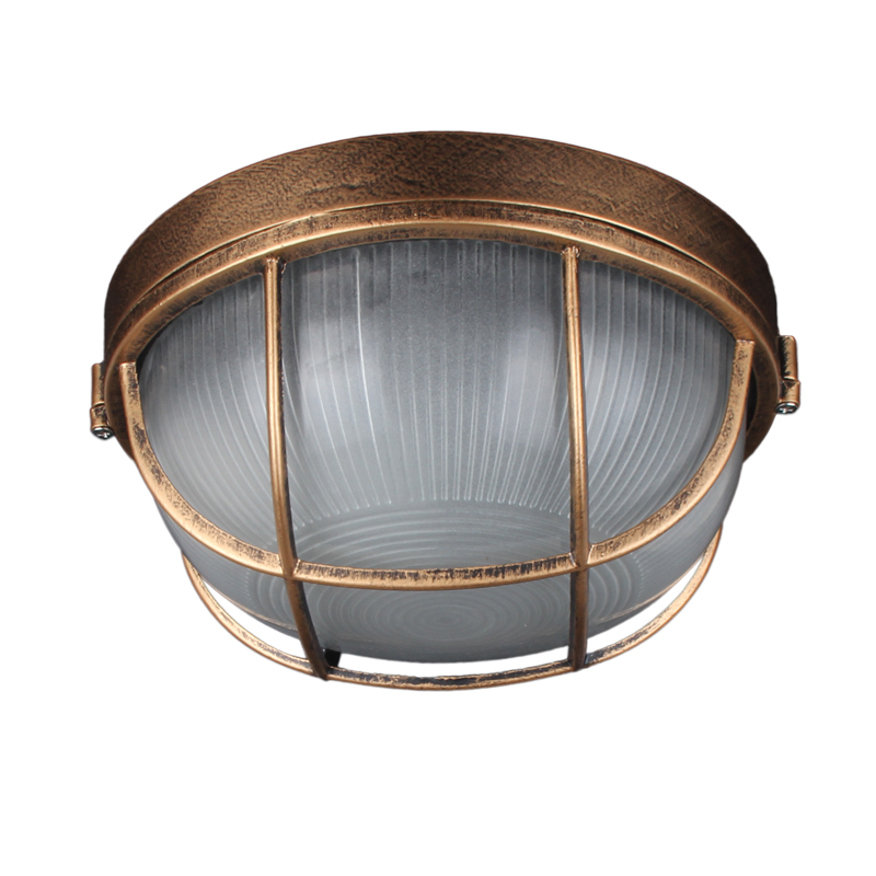 Outdoor Lighting Under Roof - Vintage Dış Mekan Tavan Lambası, Bronz