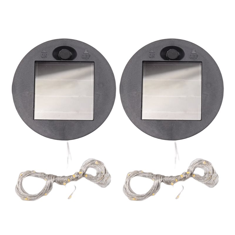 Outdoor Lighting Solar Panel - (ABAB) 2 Adet Güneş Işığı Yedek