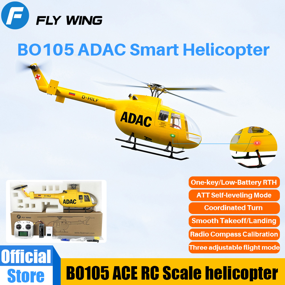 FLY WING BO105 Ölçekli Helikop - Outdoor Lighting Uk incelemesi ve fiyatı