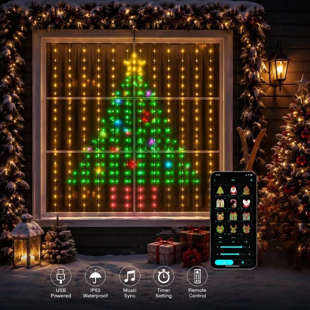 Dış Mekan LED Piksel Perde Işı - Outdoor Lighting Wall incelemesi ve fiyatı
