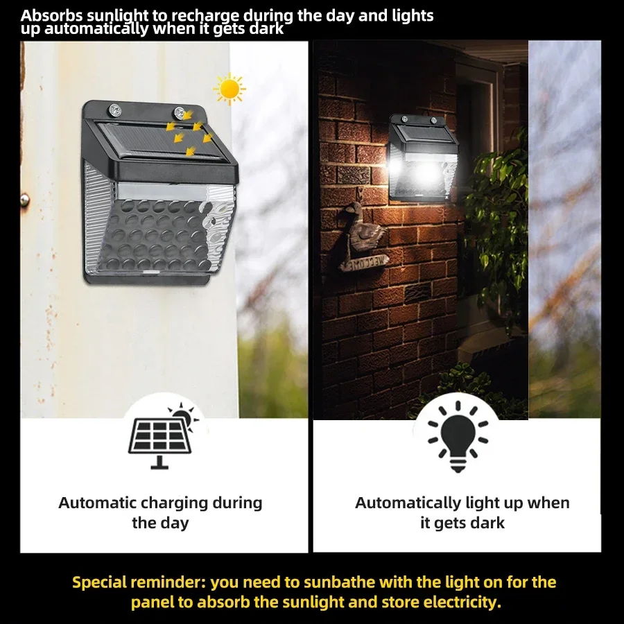 LED Güneş Işığı PIR Hareket Se - Outdoor Lighting Wall incelemesi ve fiyatı