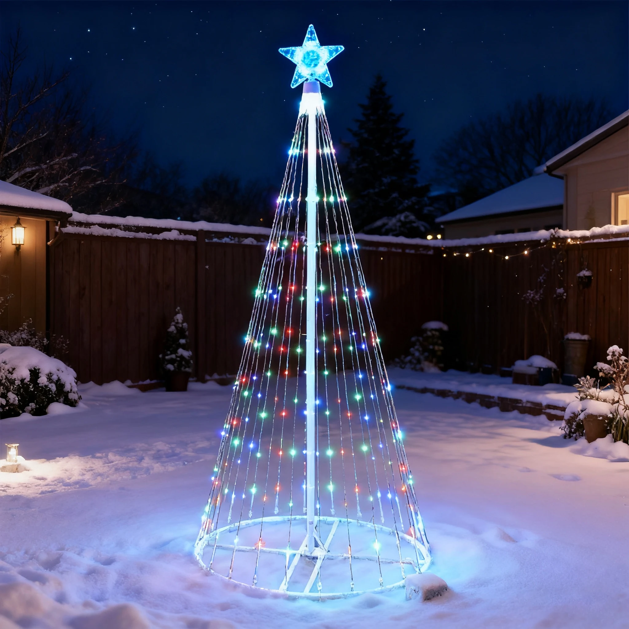 Güneş Enerjili LED Şelale Işık - Outdoor Lighting Manufacturers incelemesi ve fiyatı