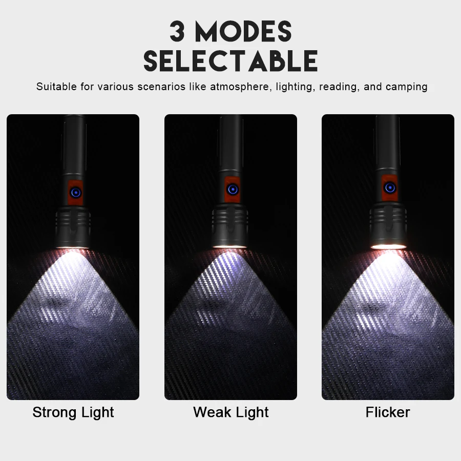 Yüksek Güçlü LED El Feneri USB - Outdoor Lighting Bulbs incelemesi ve fiyatı