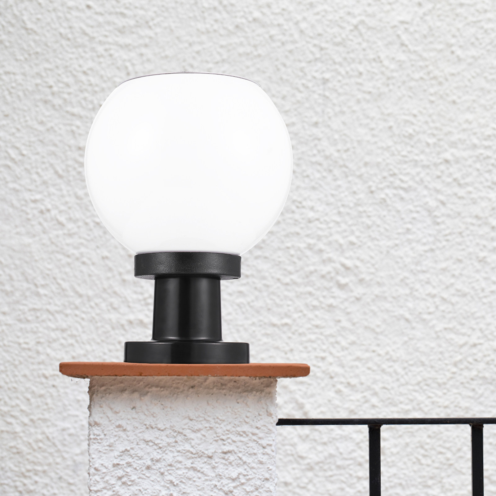 1. Güneş Enerjili Yuvarlak LED - Outdoor Lighting Wall incelemesi ve fiyatı