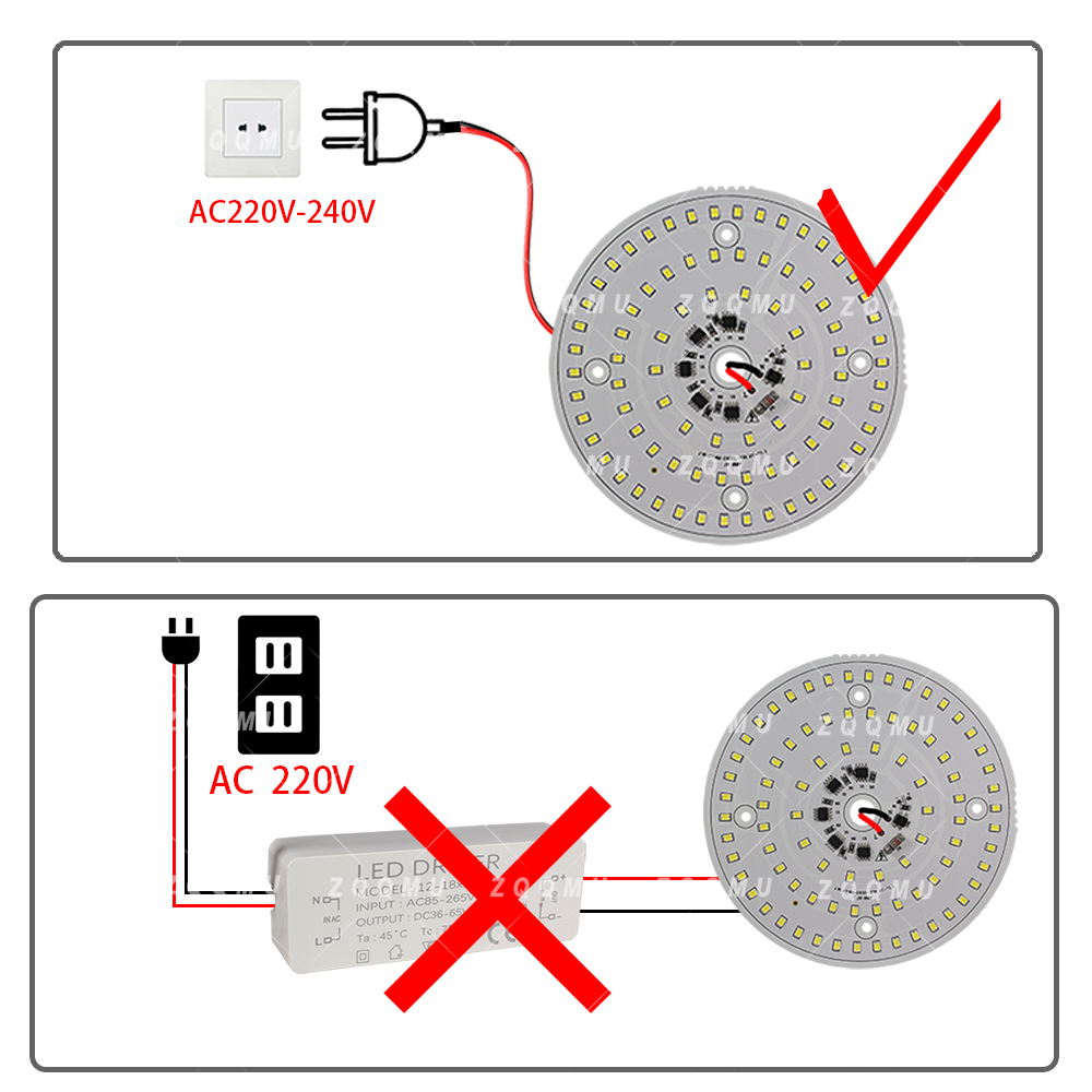 AC220V LED Çip Panel Lambası 2 - Outdoor Lighting Under Roof incelemesi ve fiyatı