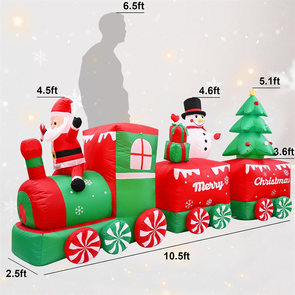 10,5 FT Işıklı Noel Şişme Mode - Outdoor Lighting Expressions incelemesi ve fiyatı