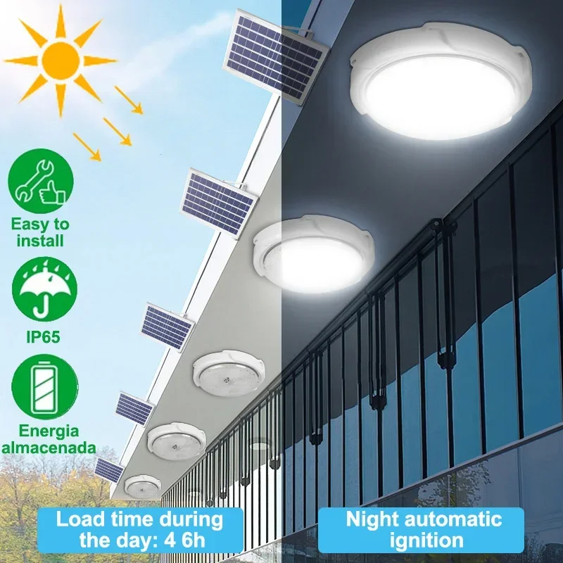 Güneş Enerjili LED Tavan Lamba - Outdoor Lighting Under Roof incelemesi ve fiyatı