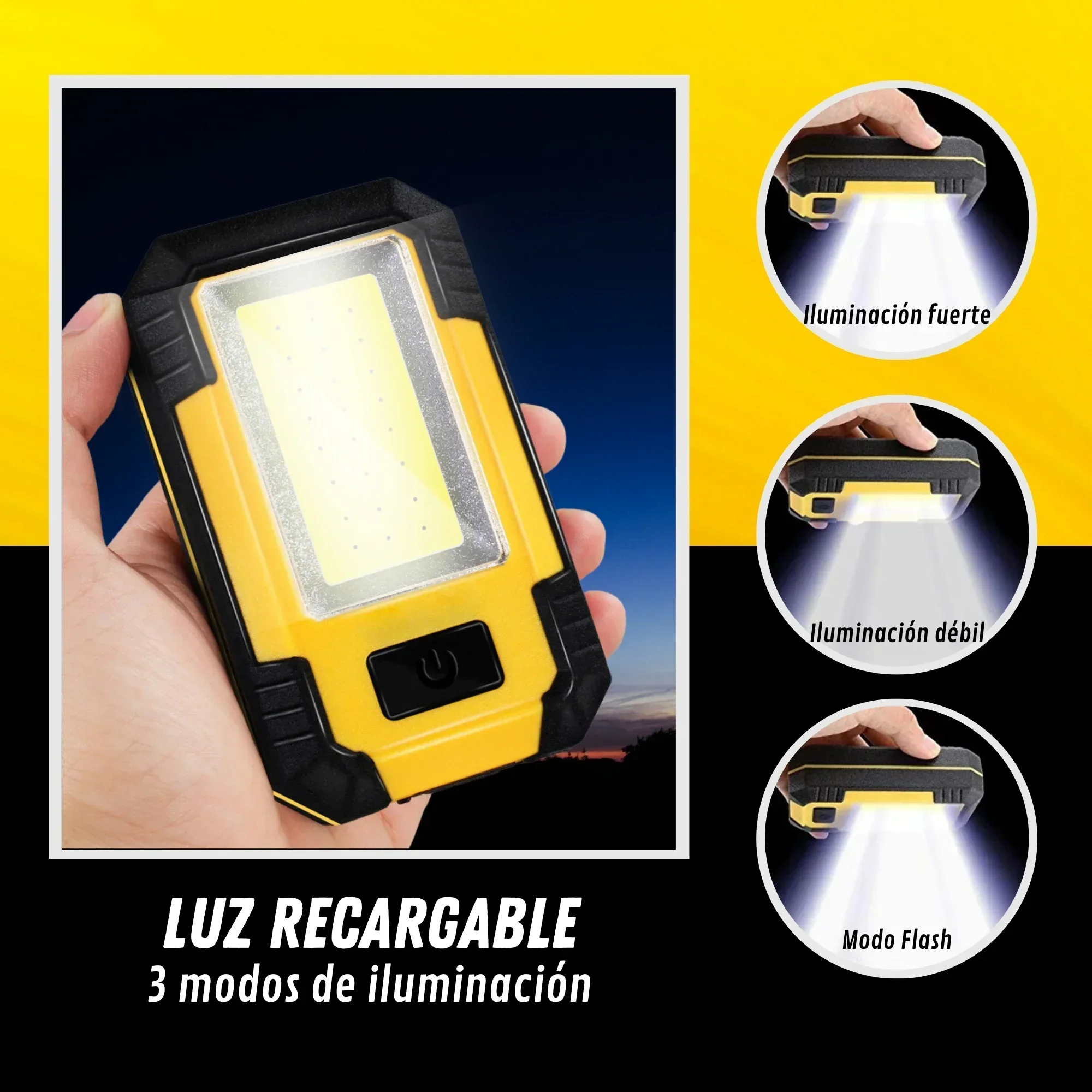 Şarj Edilebilir 4000mAh Çalışm - Outdoor Lighting Bulbs incelemesi ve fiyatı