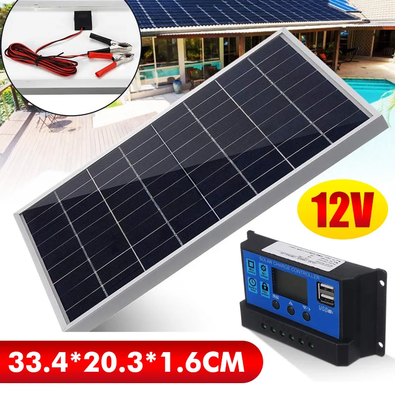 50W güneş paneli kiti mono kri - Outdoor Lighting Solar Panel incelemesi ve fiyatı