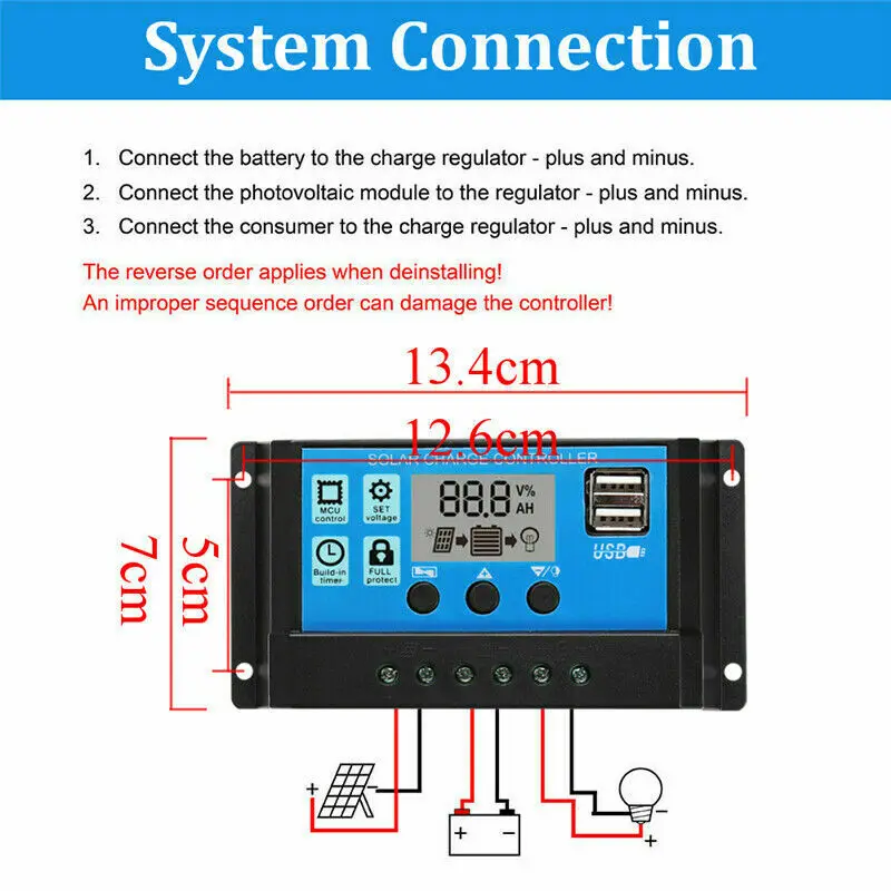 50W güneş paneli kiti mono kri - Outdoor Lighting Solar Panel incelemesi ve fiyatı