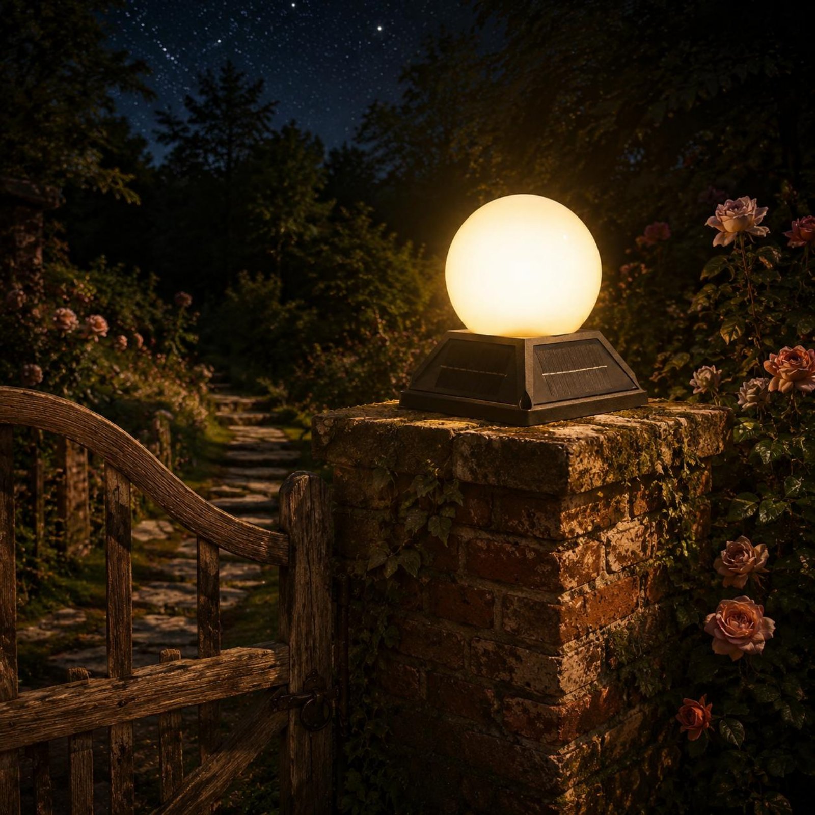 Güneş Enerjili Direk Başlığı L - Outdoor Lighting Ip65 incelemesi ve fiyatı