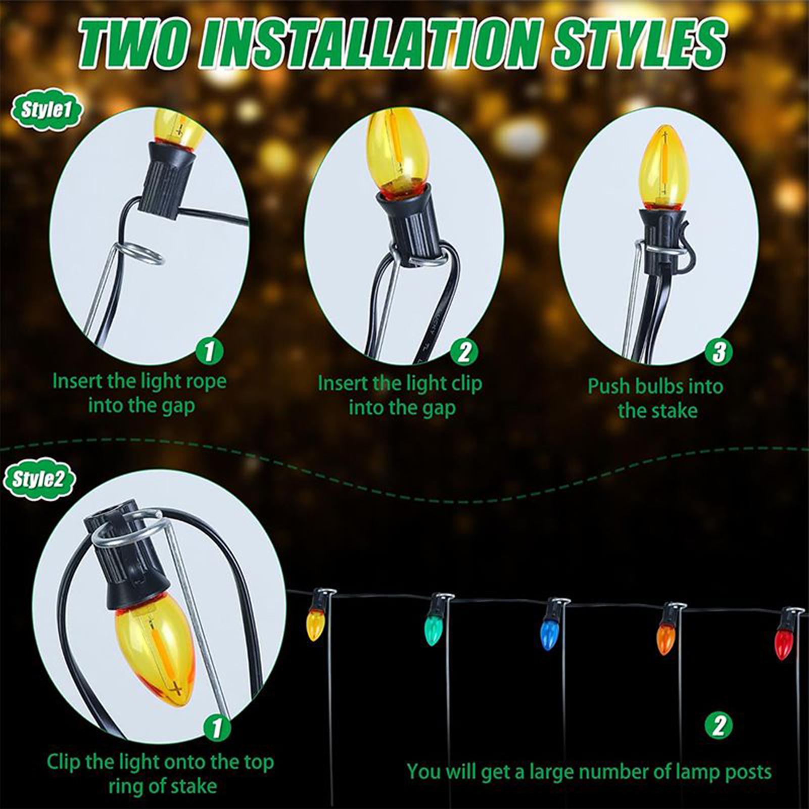 Noel Işık Çubukları 30 cm Çim  - Outdoor Lighting Pathway incelemesi ve fiyatı