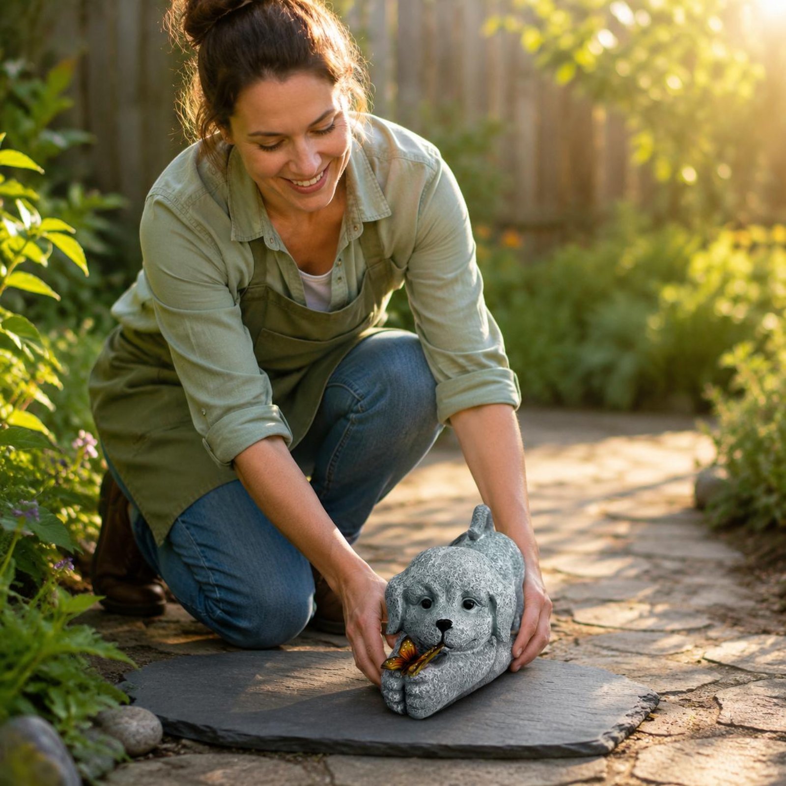 Güneş Enerjili Köpek Heykeli R - Outdoor Lighting Ip65 incelemesi ve fiyatı