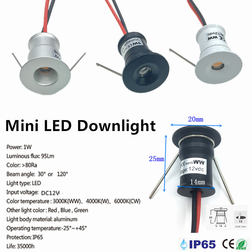 Mini Downlight LED 12V 15mm gö - Outdoor Lighting Under Roof incelemesi ve fiyatı